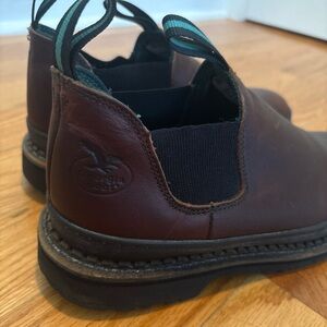 Georgia Boot Men's Dark Brown Leather Boots